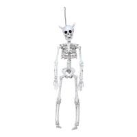 Colgante de esqueleto de diablo de 40 cm