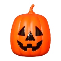 Calabaza con luz de 27 cm