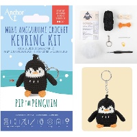 Kit Llavero Amigurumi - Pip the Penguin - Anchor