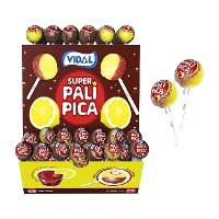 Chupa chup de cola y limón - 100 unidades