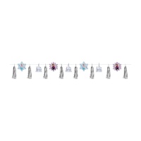Guirnalda de Frozen con Borlas - 2 m