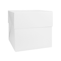 Caja de 30,5 x 30,5 x 25 cm para tarta cuadrada