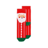 Calcetines de Papá Noel infantiles - 1 par