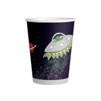 Vasos de astronauta y espacio de 250 ml - 8 unidades