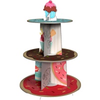 Soporte para cupcakes de Donuts