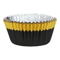 Cápsulas para cupcakes con borde dorado - PME - 30 unidades