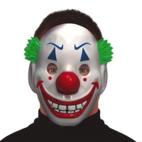 Máscara de payaso sonriente