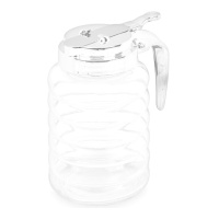 Dispensador de miel de 280 ml transparente