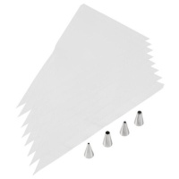 Set de mangas desechables con boquillas de acero para decoración - Wilton - 12 piezas