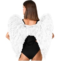 Alas de plumas para adulto de 65 x 65 cm