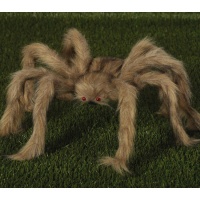 Araña de 60 cm gris