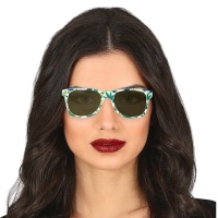 Gafas de hojas de marihuana