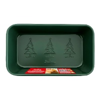 Molde para plumcake de Navidad de metal de 24 x 14 x 6,5 cm - Decora