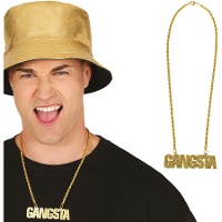 Collar de gangsta metálico