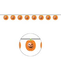 Guirnalda de calabazas con globos de látex de 2 m