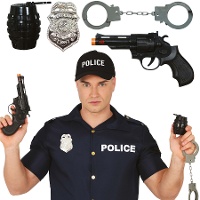 Conjunto de policía - 4 unidades