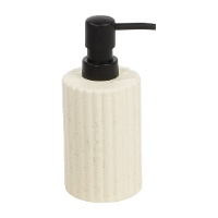 Dispensador de jabón con relieve de rayas de 16 cm