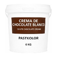 Crema de chocolate blanco de 6 kg