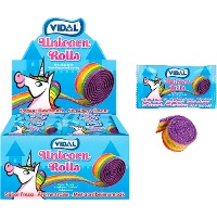 Regaliz Rolla Belta Unicornio con pica - Vidal - 24 unidades