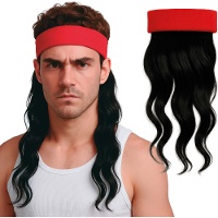 Cinta con mechones estilo Rambo