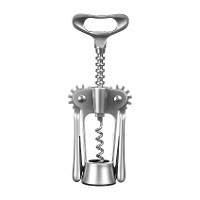 Sacacorchos de 18,3 cm de metal cromado