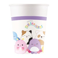 Vasos de Squishmallows de 200 ml - 8 unidades
