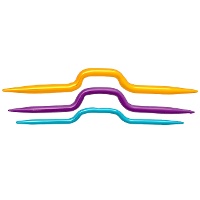 Agujas para punto trenzado de 3, 4 y 5 mm - Nadel - 3 unidades