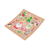 Pegatinas de Navidad surtidas