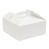Caja de 31 x 31 x 12 cm para tarta con asa - Hilarious