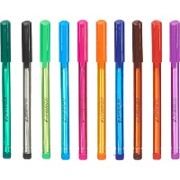 Bolígrafo de colores - 10 unidades