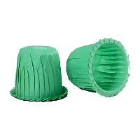 Cápsulas para cupcakes de 3,4 cm rizadas de colores - Decora - 35 unidades