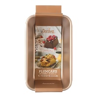 Molde rectangular de 18,5 x 11,5 x 6,5 cm para plumcake - Decora