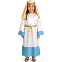 Disfraz de Virgen María infantil