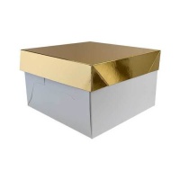 Caja de 20 x 20 x 20 cm para panettone - 25 unidades
