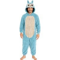 Disfraz de Labubu azul para hombre