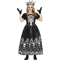 Disfraz de catrina lujoso para niña