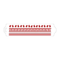 Stencil de figuras de Navidad de 30 cm