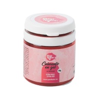 Colorante concentrado en gel Extra Rojo de 50 gr