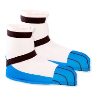 Cubrebotas de astronauta azul infantil