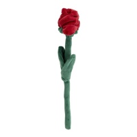 Peluche de rosa de 30 cm