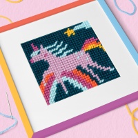 Kit de bordado - Unicornio - DMC