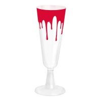 Copa de cava sangrientas de 150 ml - 4 unidades