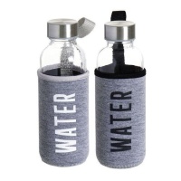 Botella de 0,40 L Water con funda - 1 unidad