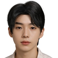 Peluca de K-Pop dark rebel para hombre