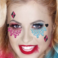 Joyas adhesivas faciales de Harley dangerous
