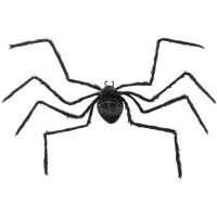 Araña de 1,03 x 0,75 m negra patilarga negra