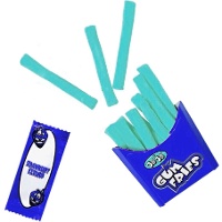 Patatas fritas de chicle azules de 30 gr - 1 unidad