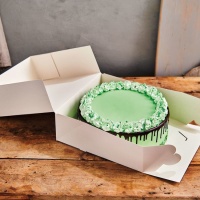Caja de 32 x 32 x 11,5 cm para tarta - 2 unidades