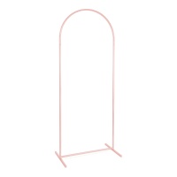Estructura de 2 x 0,80 m rosa empolvado