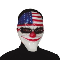 Máscara de payaso americano